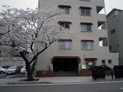 カーサ礎正面玄関