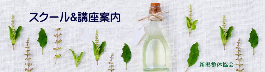 新潟整体協会のスクール&講座案内の写真
