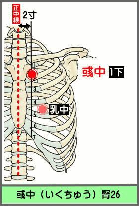 ツボ　いくちゅう