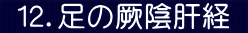  １２．足の厥陰肝経 