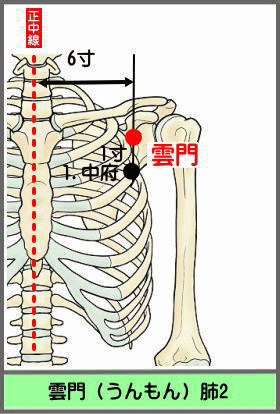 ツボ　うんもん